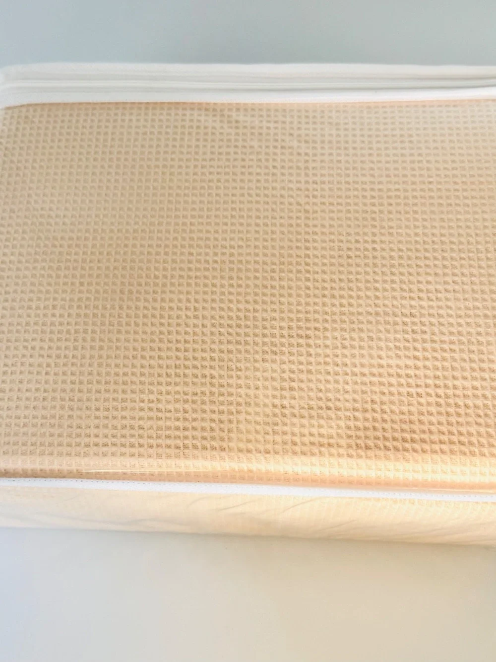 Blue Ridge Home Fashions Blanket 100% Cotton Full Size Waffle Weave Peach Pink